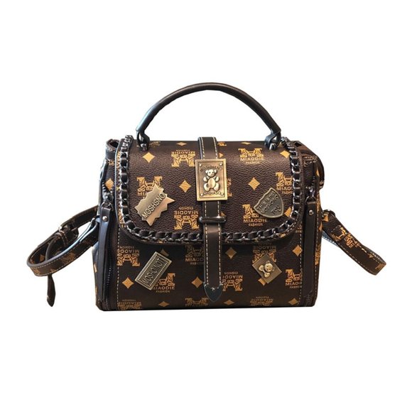 Retro portable fashion one-shoulder messenger bag - Picture 2 of 5